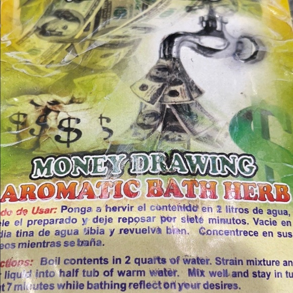 Aromatic bath to attract money and fortune
